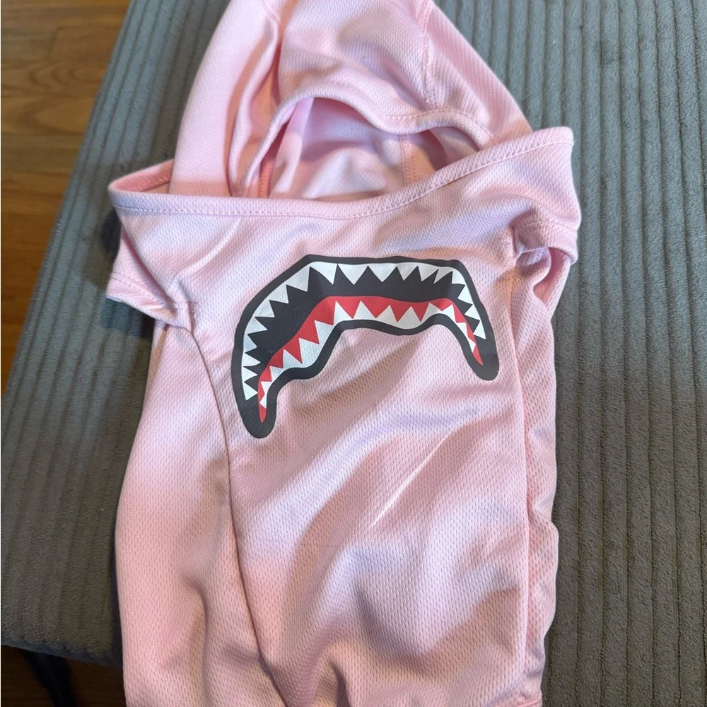 Pink Shark Hoodie